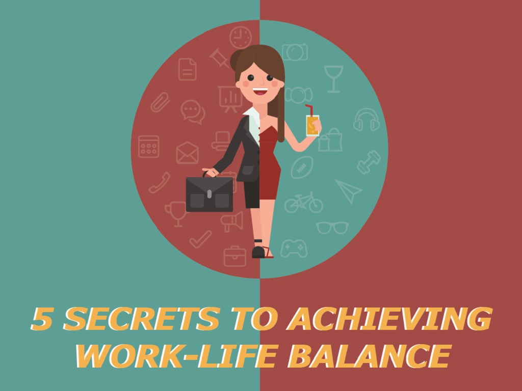 secrets to work life balance cover